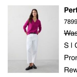 Banana Republic Factory Perfectly Soft V-Neck Sweater size Medium in Camu Berry